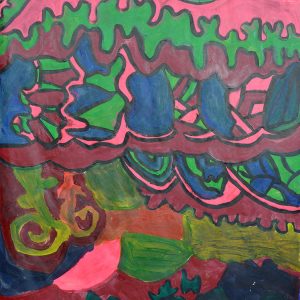 Tên_ Cây(2) - kích thước_ 84,1x118, 9 - Chất liệu_ Acrylic trên giấy