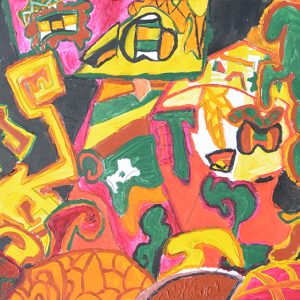 Tên_ Cây(4) Kích thước_ 60x60 Chất liệu_ acrylic trên canvas