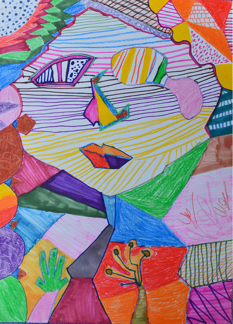 Tên_ Man_ người đàn ông - kích thước_ 29,7 x 42 - Chất liệu_ đa chất liệu trên giấy