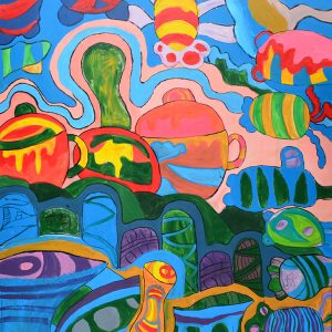 Tên_ the shadow_cái bóng Kích thước_ 180x200 Chất liệu_ acrylic trên canvas